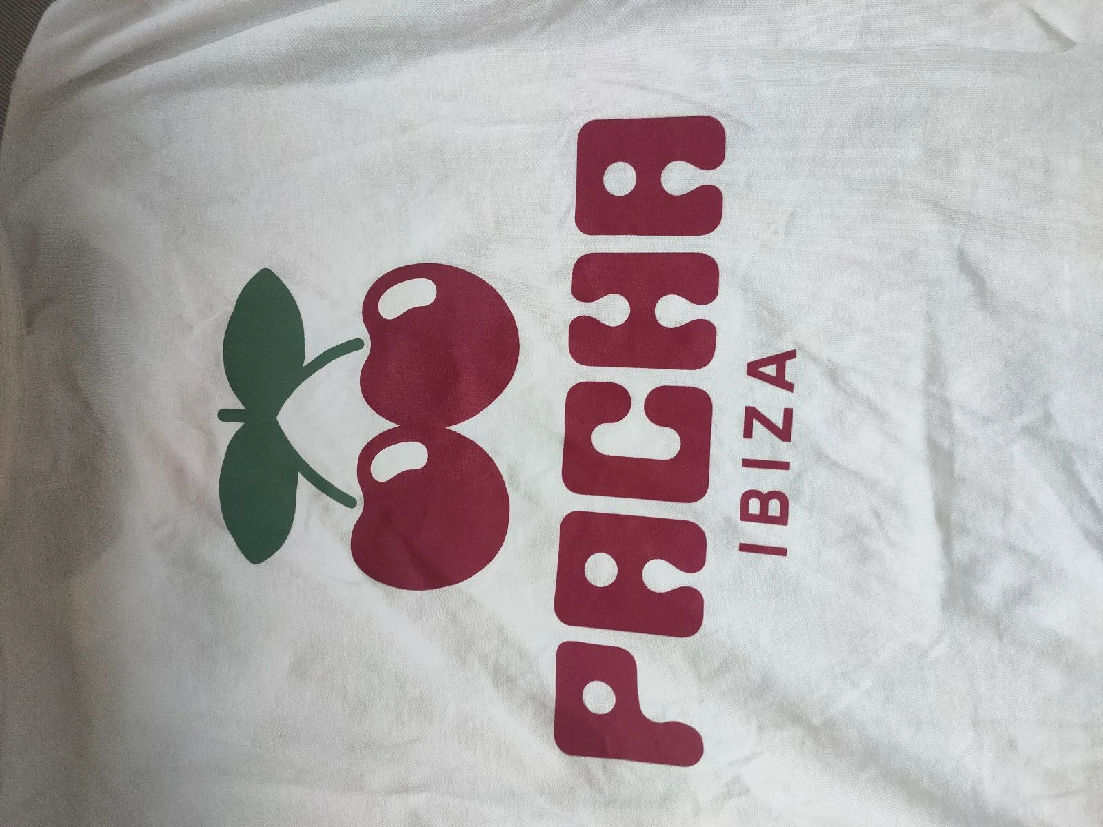 T-shirt Pacha azul de algodão tamanho L pulôver camisola camiseta – photo 7